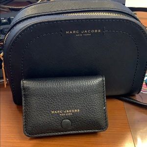 Marc Jacobs leather crossbody and wallet